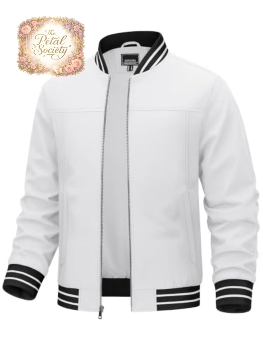 Mens Lightweight Windproof Bomber Jacket Full Zip Water Repellent Casual Coat